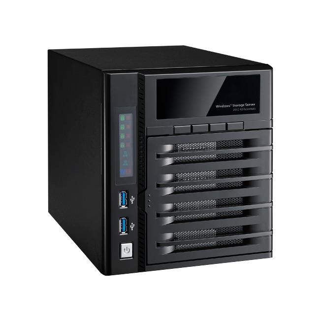 Thecus 4-Bay tower WSS NAS, SATA, 2.13GHz Dual Core, 4GB DDR3, 2x GbE, USB 3.0