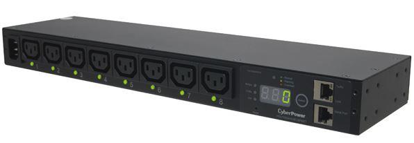 CyberPower PDU15SWHVIEC8FNET ;1U ; 12A ; Switched; 8xC13 ;SNMP LAN