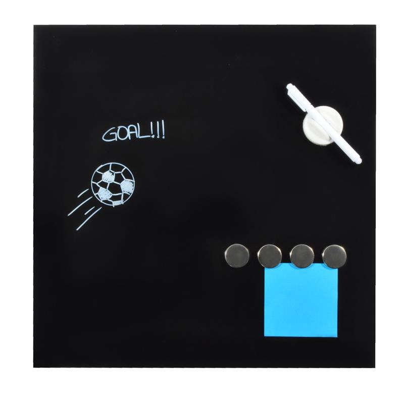 Desq magnetic glassboard 45 x 45 cm (black)
