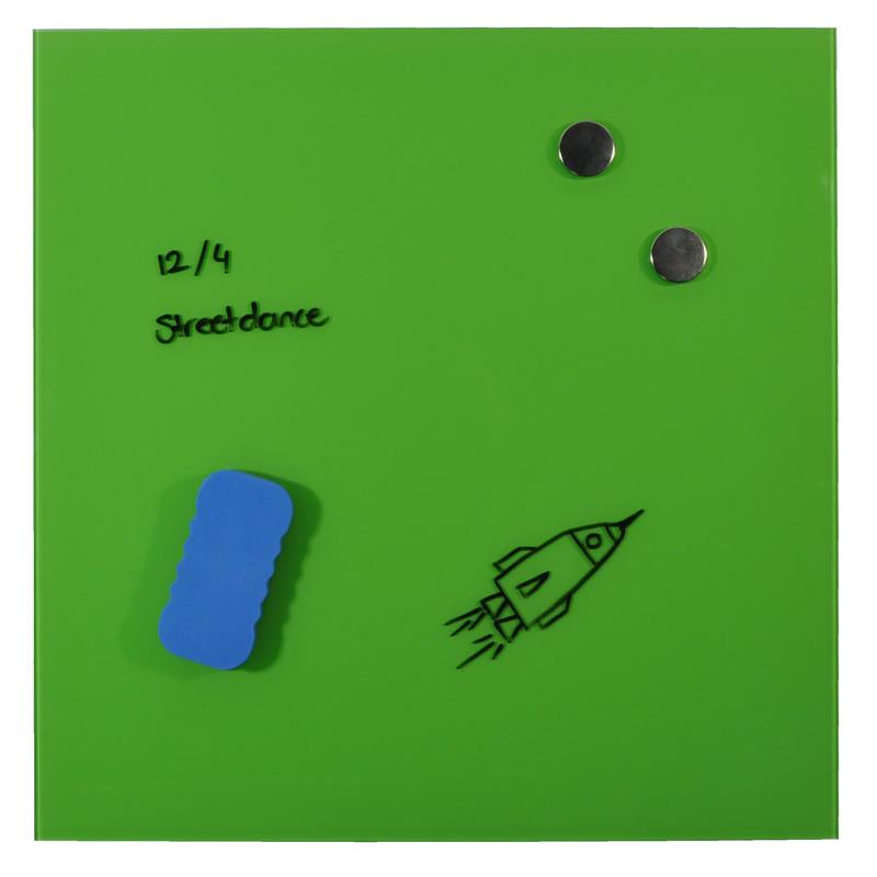 Desq magnetic glassboard 45 x 45 cm (green)