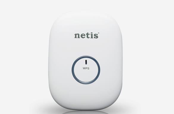 Netis WIFI Repeater / Extender 300Mbps, RJ45 konektor, white