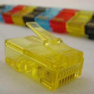 Netrack konektor RJ45 8p8c, UTP drát, kat. 5e