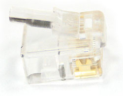 Netrack telefonnÃ­ konektor RJ12, 6p6c (100 ks)