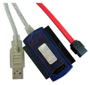 4World USB adaptÃ©r 2.0 k IDE/SATA 2,5 a 3.5â s napÃ¡jenÃ­m