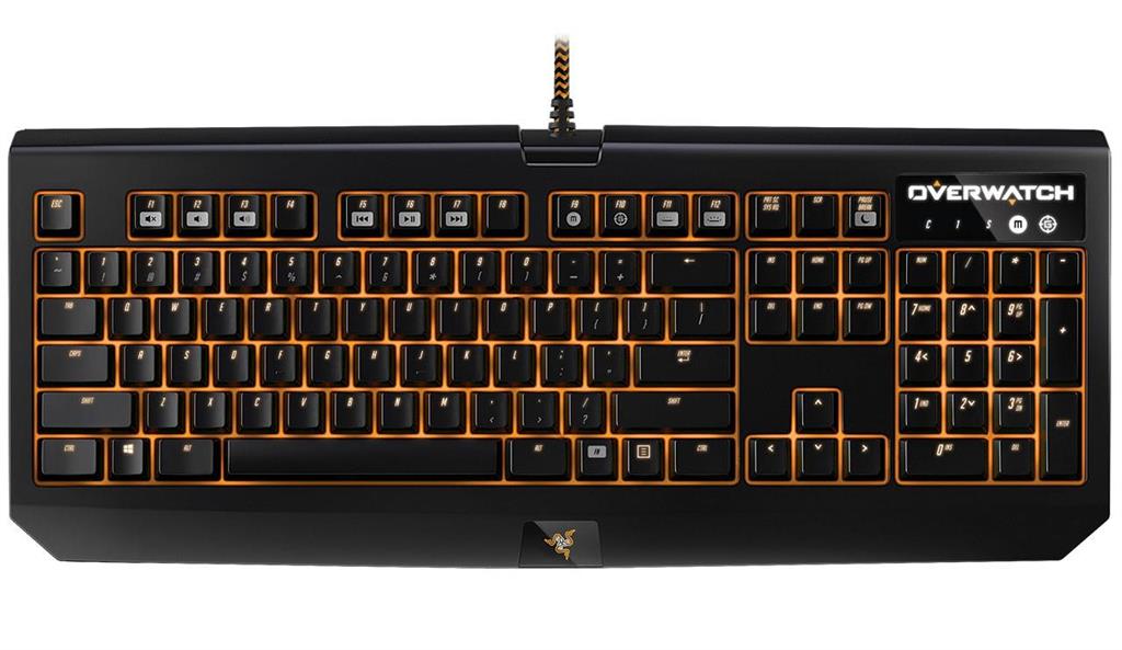 Gaming keyboard Razer BlackWidow Chroma Overwatch Edition