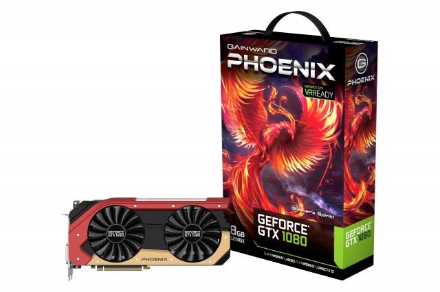 Gainward GeForce GTX 1080 Phoenix, 8GB GDDR5X (256 Bit), HDMI, DVI, 3xDP