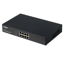 Edimax Desktop PoE Smart Switch 8x10/100Mbps, 120W, QoS, VLAN