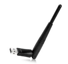 Edimax Wireless 802.11b/g/n 300Mbps USB2.0 adapter, 3dBi antÃ©na, WPS tlaÄÃ­tko