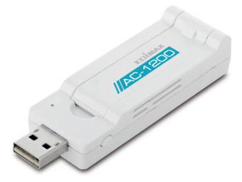 Edimax AC1200 Dual Band 802.11ac USB 3.0 adapter, 5GHz + 2,4GHz, HW WPS