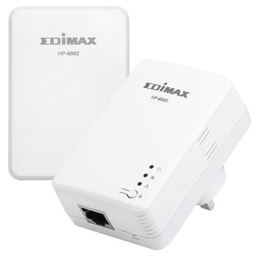 Edimax kit 2x HP-6002 AV600 Powerline Gigabit Eth. adapter, 600Mbps