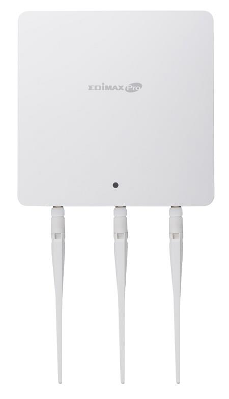Edimax Long Range AC1750 802.11ac 3x3 Dual band wall mount PoE AP, 2x LAN Gbit