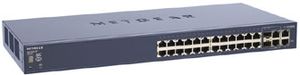 Netgear Smart Switch 24x10/100 PoE, 2xGigabit 2xCombo (RJ45/SFP) 192W (FS728TP)