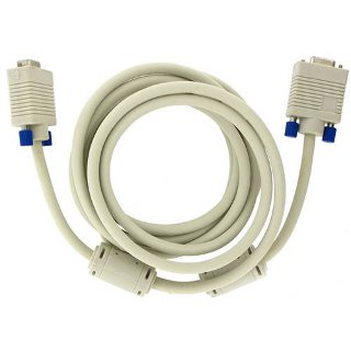 4World ProdluÅ¾ovacÃ­ kabel pro VGA/SVGA D-Sub15 M/F 3m, feritovÃ½ filt - retail