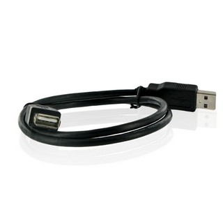 4World USB 2.0 prodluÅ¾ovacÃ­ kabel typ A-A M/F 0.75m