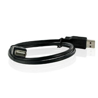 4World USB 2.0 prodluÅ¾ovacÃ­ kabel typ A-A M/F 1.8m HQ, feritovÃ½ filtr