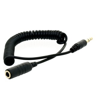 4World Audio Adapter prodluÅ¾ovacÃ­ kabel - spirÃ¡la Jack 3.5 mm 0.75m