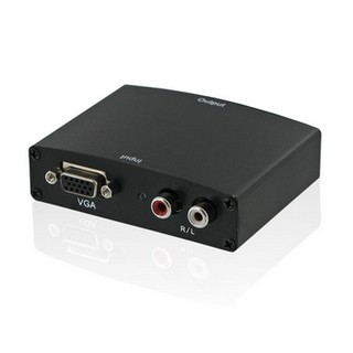 4World PÅevodnÃ­k VGA + R/L Audio do HDMI