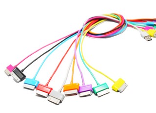 4World Kabel USB 2.0 pro Galaxy Tab pÅenos dat/nabÃ­jenÃ­ 1.0m rÅ¯Å¾ovÃ½