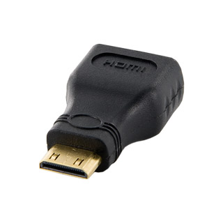 4World AdaptÃ©r mini HDMI typ C [M] > HDMI [F], ÄernÃ½