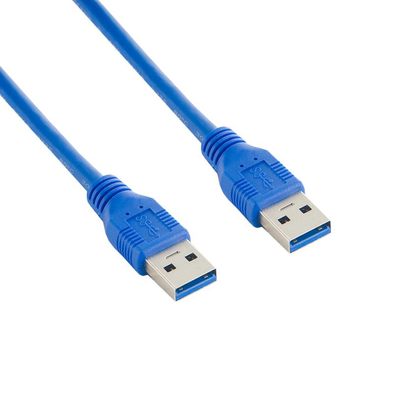 4World Kabel USB 3.0 AM-AM 4.0m| modrÃ½