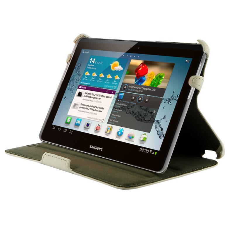 4World Pouzdro - stojan pro Galaxy Tab 2, vodotÄsnÃ½, 7'', bÃ­lÃ½