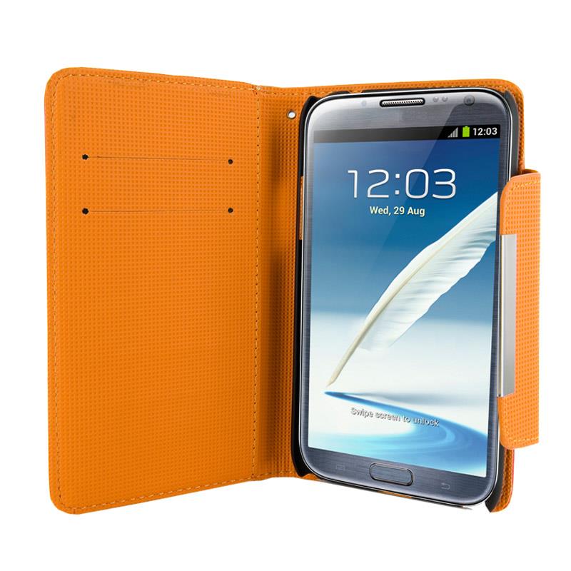 4World OchrannÃ© pouzdro pro Galaxy Note 2, Style, 5.5'', ÄervenÃ½