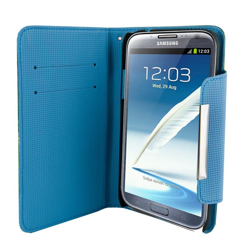 4World OchrannÃ© pouzdro pro Galaxy Note 2, Style, 5.5'', zelenÃ½