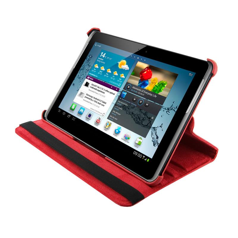 4World Pouzdro - stojan pro Galaxy Tab 2, Folded Case, 10'', ÄervenÃ½