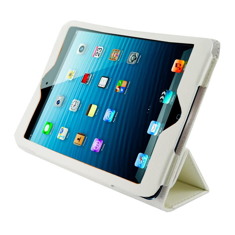 4World Pouzdro - stojan pro iPad Mini, Folded Case, 7'', bÃ­lÃ½