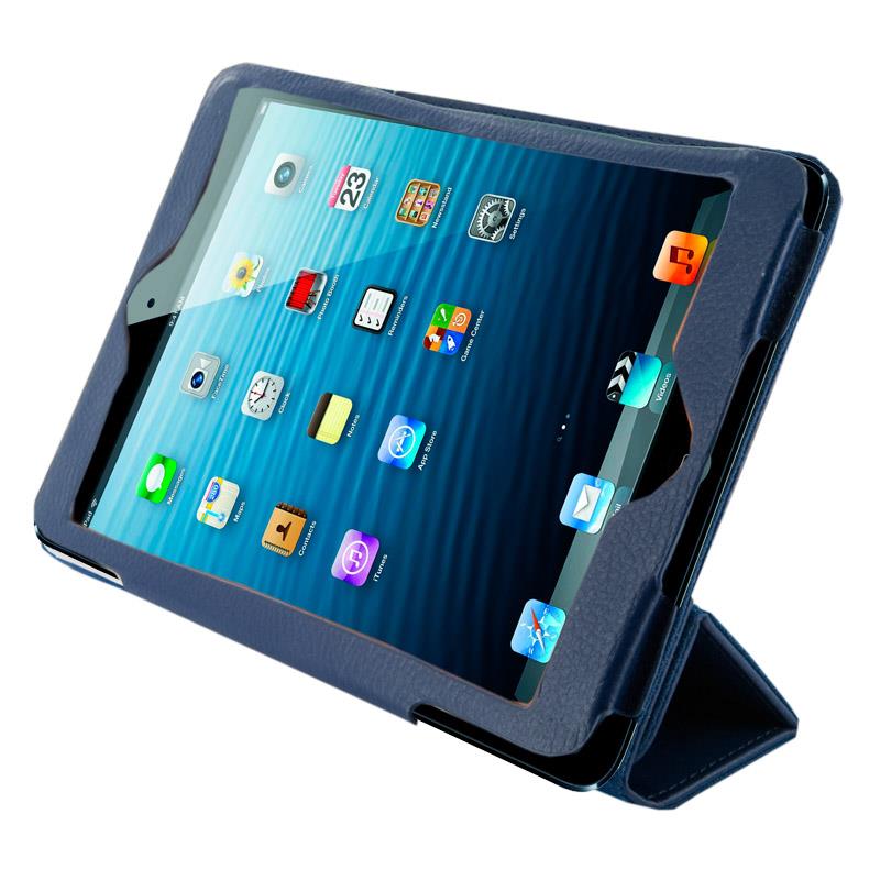 4World Pouzdro - stojan pro iPad Mini, Folded Case, 7'', modrÃ½