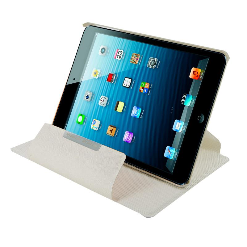 4World Pouzdro - stojan pro iPad Mini, Rotary, 7'', bÃ­lÃ½