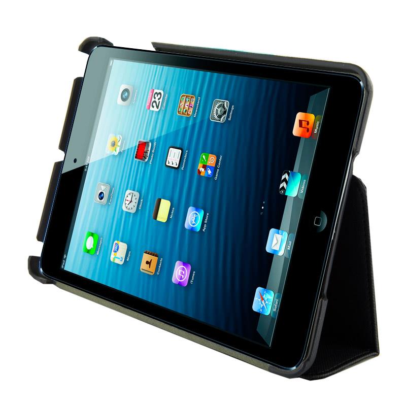 4World Pouzdro - stojan pro iPad Mini, vodotÄsnÃ½, 7'', Stylus, ÄernÃ½