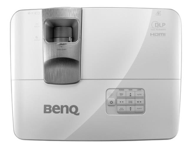 Projector BenQ W1070+W 1080P 2200 ANSI 2xHDMI 10000:1
