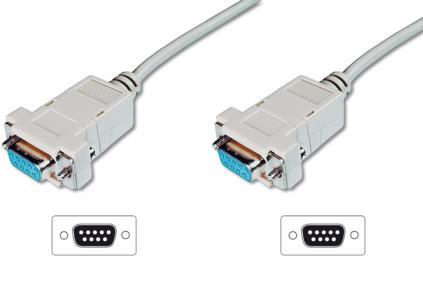 Kabel ASSMANN Premium sÃ©riovÃ½ null-modem 1,8m, 15 LGW