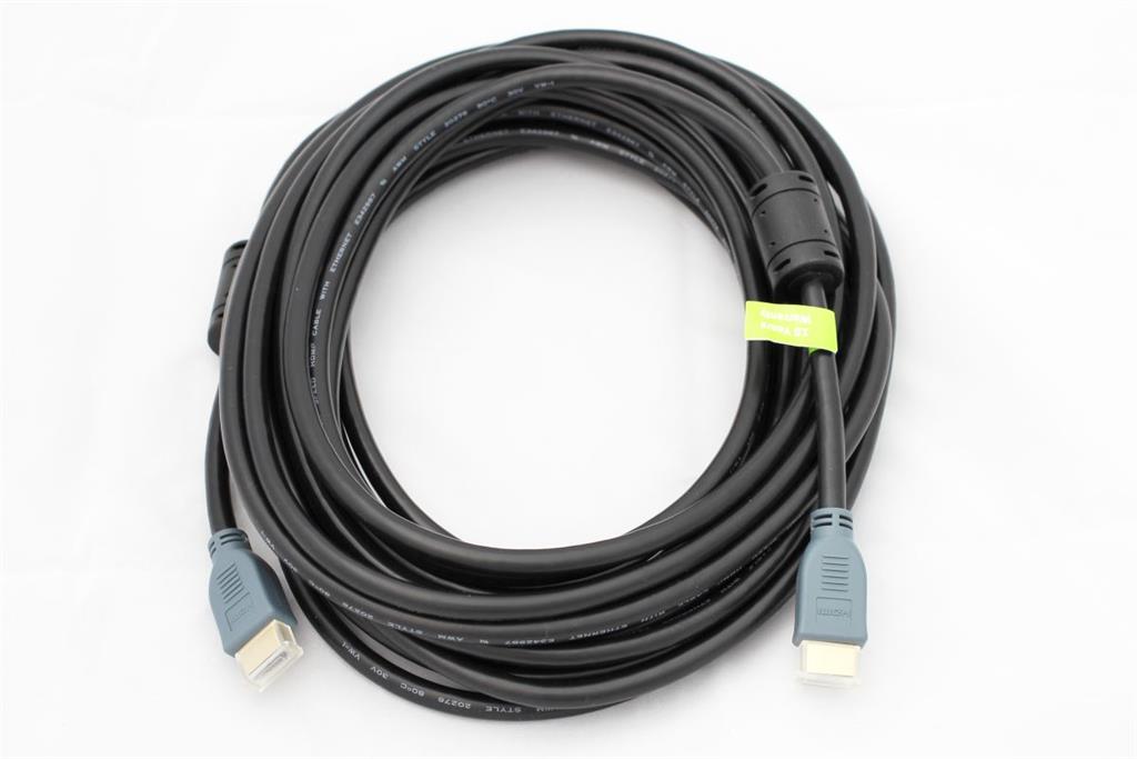 HDMI kabel Digitus Premium Highspeed Ethernet 1.4 Gold Typ A, M/M 10m Äerno-Å¡edÃ½
