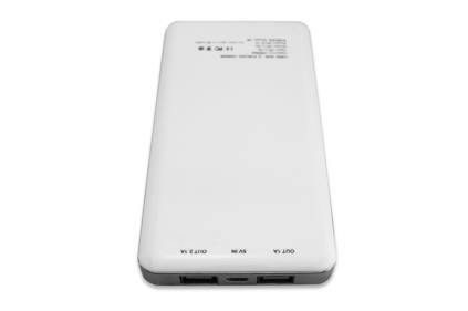 Power Bank 8000 with Wireless Charging Function WHITE