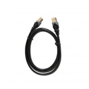 DIGITUS Premium USB2.0 kabel A-samec na B-samec, 2x stÃ­nÄnÃ½, 1,0m