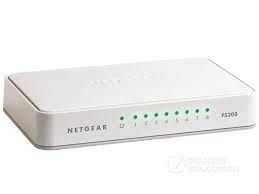 Netgear 8-Port Fast Ethernet Desktop Unmanaged Switch (FS208)