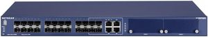 Netgear M5300-28GF3 Managed Switch 24x GbE SFP L3, 2x 10GE SFP, 2x bay 10GbE