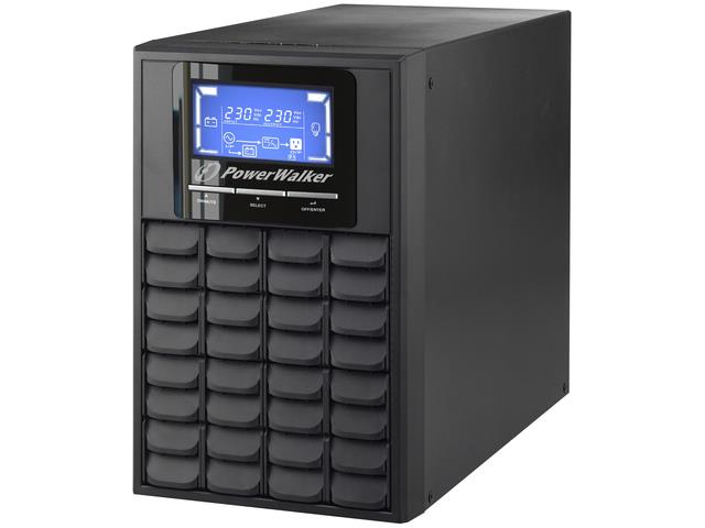 Power Walker UPS On-Line 1000VA, 3x IEC, USB/RS-232, LCD, Tower