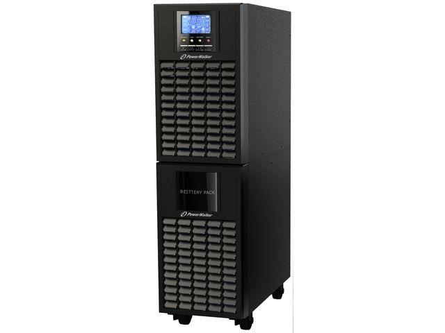 UPS On-Line Power Walker 6000VA terminal OUT, USB/RS-232, LCD, Tower CT