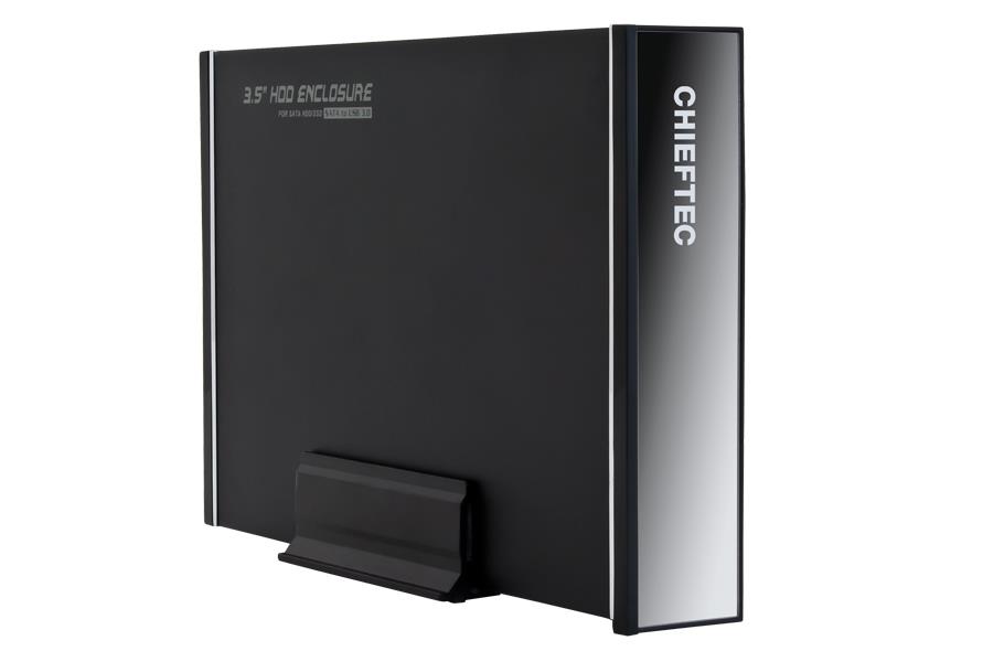 Cheiftec CEB-7035S externÃ­ box pro 3.5inch SATA HDD, USB 3.0, hlinÃ­k