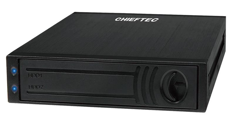 Chieftec ATM-1322S-RD 1x3.5inch bay pro 2x2.5inch SATA HDD, Hot-Swap, hlinÃ­k