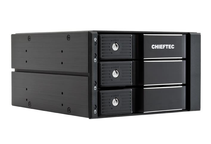 Chieftec TLB-2131SAS externÃ­ box 2x5.2inch pro HDDs/SSDs 3x3.5inch