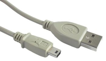 Gembird USB 2.0 kabel A-mini B (5pin) 1,8m