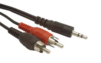 Gembird kabel audio JACK 3,5mm samec / 2x RCA (CINCH) samec 1.5Â´m