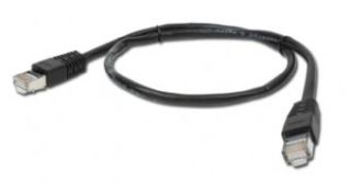Gembird Patch kabel RJ45, cat. 5e, FTP, 0.5m, ÄernÃ½