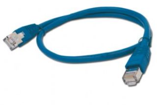 Gembird Patch kabel RJ45, cat. 5e, FTP, 1m, modrÃ½