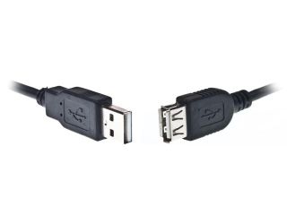 Gembird USB 2.0 kabel A-A prodluÅ¾ovacÃ­ 3m ÄernÃ½