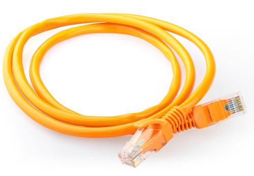 Gembird Patch kabel RJ45, cat. 5e, UTP, 0.5m, oranÅ¾ovÃ½